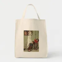 Vintage Halloween Pranksters Tote Bag