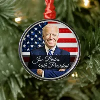 Joe Biden 46th President Keepsake Souvenir 2020 Metal Ornament