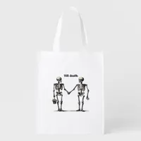 Till Death Do Us Part Classic – Funny Love Quote Grocery Bag