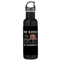 No Kings In America United States Independence Cla Stainless Steel Water Bottle