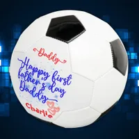 Happy First Father's Day Daddy | Soccer Ball