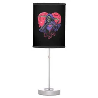 Heart Hands Reaper Classic Table Lamp