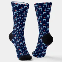 Mens Gymnastics | Male Gymnast on Pommel Horse Socks