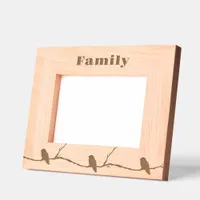 Etched Frames - Hummingbirds and Text