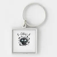 F-Caw-F Classic Retro Style Keychain