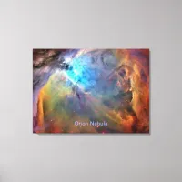 Orion Nebula Space Galaxy Canvas Print