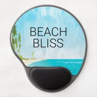 Beach Bliss Gel Mouse Pad