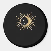 Whimsigoth Sun Moon Space Classic Magnet
