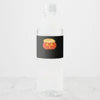 Trumpkin Jack O'Lantern Water Bottle Label
