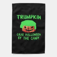 Trumpkin Make Halloween Great Again Grab Em' By Th Garden Flag