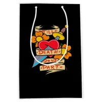 Till Death Do Us Part Vintage Tattoo Classic Medium Gift Bag