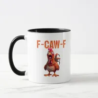 F-Caw-F Classic Basic Design Mug