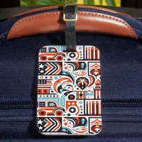 4th of July Generative Pattern Luggage Tag