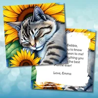 Happy Auntie's Day | Note to Aunt Card