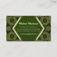 Modern Mechanic Business Card