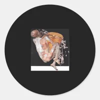 Till Death Do Us Part Classic – Spooky Soulmate Qu Classic Round Sticker