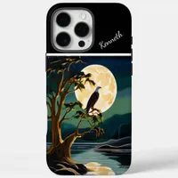 Eagle's Golden Moon Reflection iPhone 16 Pro Max Case