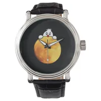 Cute man in the moon watch