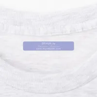 Design by name violet script business labels