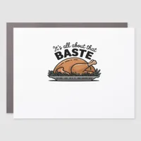 All About That Baste Christmas Classic Retro Look Car Magnet