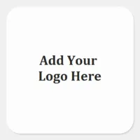 Add Your Logo Personalize Business Logo Stickers