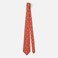 Cute Gingerbread Man Christmas Neck Tie