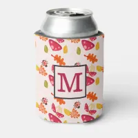 Personalized Fall  Can Cooler