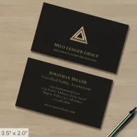 Modern Accounting Business Cards