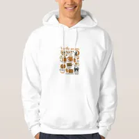 Retro Tis The Season Halloween Season Fall Hoodie