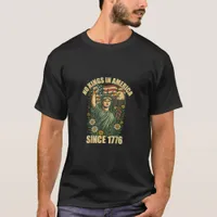 No Kings In America Statue Of Justice For Immigran T-Shirt