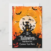 Halloween Party Invitation