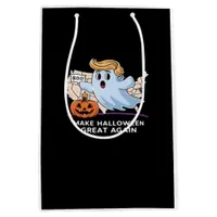 Trumpkin Funny Halloween Boo - Make Halloween Grea Medium Gift Bag