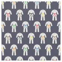 Karate Uniform Martial Arts Pattern Fabric