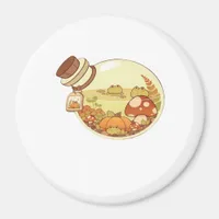 Fall Potion With Froggies Classic Magnet