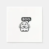 Boo Of Disapproval Funny Quote Napkins