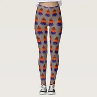 Multicolored Christmas Tree - Leggings