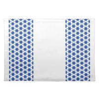 Placemat - Stylized Flowers in Rows