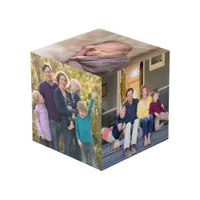 Personalize Picture Holder Special Occasions Photo Cube
