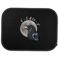 F-Caw-F Bird Crow Minimal Clean Car Floor Mat