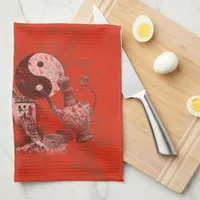 Flag and Symbols of China ID158 Kitchen Towel