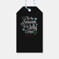Tis Season To Saying Gift Tags