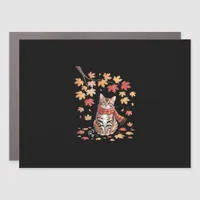 Leaf Fall Tree Hello Autumn Thanksgiving It’s Fall Car Magnet