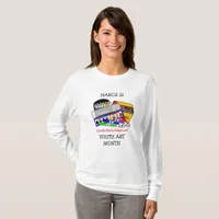 March is Youth Art Month   T-Shirt