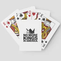 No More Kings In America Poker Cards