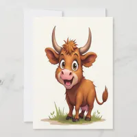 Highland Cow Calendar Merry Christmas Holiday