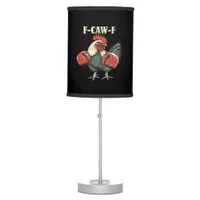 F-Caw-F Chicken Retro Classic Table Lamp