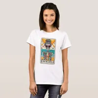 The Mum Life Funny Skeleton Tarot T-Shirt