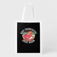 Make Thanksgiving Great Again Trumpkin – Political Grocery Bag