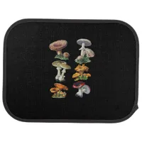 Cottagecore Mushrooms Goblincore Aesthetic Mushroo Car Floor Mat
