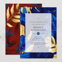 Exotic Forest Bridesmaids Luncheon Invitation